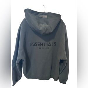 SOLD! Like new Essentials Fear of God Hoodie. Black in Black
